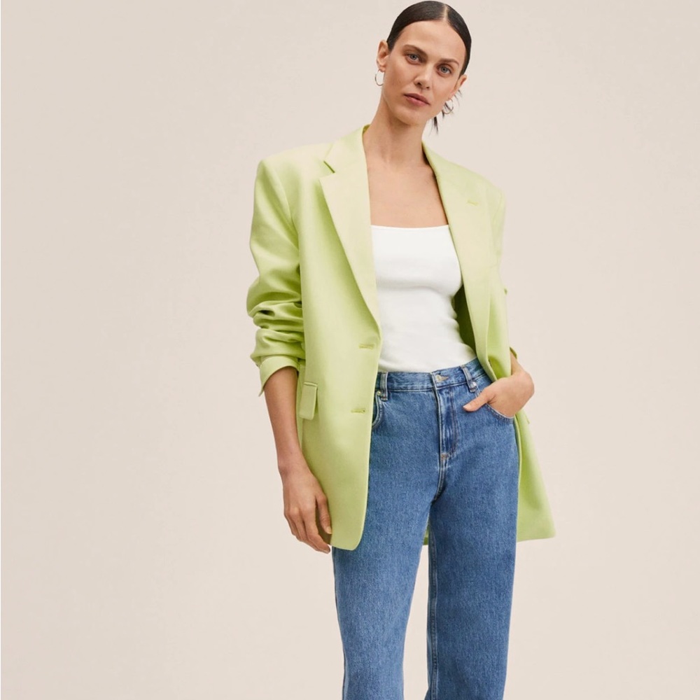 Oversized Mango Blazer